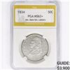 Image 1 : 1834 Capped Bust Half Dollar PGA MS63+ Sm Dt Sm Lt