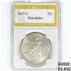 Image 1 : 1877-S Silver Trade Dollar PGA MS64+