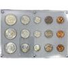 Image 2 : 1954 PDS US UNC Coin Set (15 Coins)