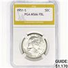 Image 1 : 1951-S Franklin Half Dollar PGA MS66 FBL