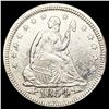 Image 1 : 1854 Arws Seated Liberty Quarter CLOSELY UNCIRCULA