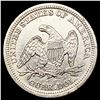 Image 2 : 1854 Arws Seated Liberty Quarter CLOSELY UNCIRCULA