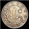 Image 2 : 1852 Silver Three Cent CLOSELY UNCIRCULATED