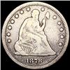 Image 1 : 1878-CC Seated Liberty Quarter NICELY CIRCULATED