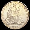Image 1 : 1839 Seated Liberty Half Dollar CLOSELY UNCIRCULAT