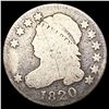 Image 1 : 1820 Capped Bust Dime NICELY CIRCULATED