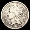 Image 1 : 1886 Nickel Three Cent LIGHTLY CIRCULATED