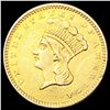 Image 1 : 1857 Rare Gold Dollar CLOSELY UNCIRCULATED