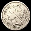 Image 1 : 1880 Nickel Three Cent LIGHTLY CIRCULATED