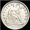 Image 1 : 1853 Arws Seated Liberty Dime UNCIRCULATED