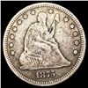 Image 1 : 1875 Seated Liberty Quarter LIGHTLY CIRCULATED