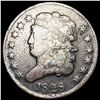 Image 1 : 1828 Classic Head Half Cent LIGHTLY CIRCULATED