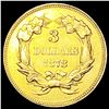 Image 2 : 1878 $3 Gold Piece CLOSELY UNCIRCULATED