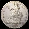 Image 1 : 1876-CC Silver Trade Dollar NEARLY UNCIRCULATED