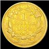 Image 2 : 1854 Rare Gold Dollar CLOSELY UNCIRCULATED