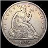Image 1 : 1863 Seated Liberty Half Dollar NEARLY UNCIRCULATE