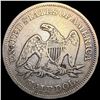 Image 2 : 1863 Seated Liberty Half Dollar NEARLY UNCIRCULATE