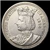 Image 1 : 1893 Isabella Silver Quarter UNCIRCULATED