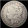 Image 1 : 1881-CC Morgan Silver Dollar NICELY CIRCULATED