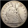 Image 1 : 1870-S Seated Liberty Half Dollar NICELY CIRCULATE