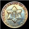 Image 1 : 1851-O Silver Three Cent CLOSELY UNCIRCULATED