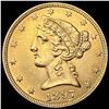 Image 1 : 1897 $5 Gold Half Eagle UNCIRCULATED