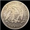 Image 2 : 1876-CC Seated Liberty Half Dollar NICELY CIRCULAT