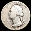 Image 1 : 1932-D Washington Silver Quarter NICELY CIRCULATED