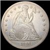 Image 1 : 1842 Seated Liberty Dollar ABOUT UNCIRCULATED
