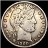 Image 1 : 1900 Barber Half Dollar LIGHTLY CIRCULATED