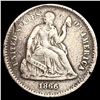 Image 1 : 1866 Seated Liberty Half Dime NEARLY UNCIRCULATED