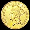 Image 1 : 1878 $3 Gold Piece HIGH GRADE