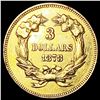 Image 2 : 1878 $3 Gold Piece HIGH GRADE