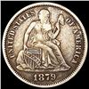 Image 1 : 1879 Seated Liberty Dime NEARLY UNCIRCULATED