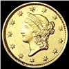 Image 1 : 1854 Rare Gold Dollar CHOICE BU