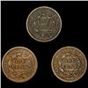 Image 2 : (3) Large Cents ((2) 1853, 1854) LIGHTLY CIRCULATE