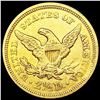 Image 2 : 1851 $2.50 Gold Quarter Eagle CLOSELY UNCIRCULATED