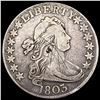 Image 1 : 1803 Capped Bust Half Dollar LIGHTLY CIRCULATED