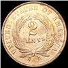 Image 2 : 1867 RD Two Cent Piece UNCIRCULATED