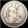 Image 1 : 1871-S Seated Liberty Half Dollar NICELY CIRCULATE