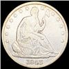 Image 1 : 1843 Seated Liberty Half Dollar LIGHTLY CIRCULATED