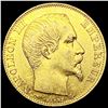 Image 1 : 1859-A France .1867oz Gold 20 Francs UNCIRCULATED