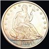 Image 1 : 1851 Seated Liberty Half Dollar UNCIRCULATED