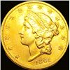 Image 1 : 1861-S $20 Gold Double Eagle CLOSELY UNCIRCULATED