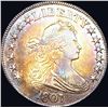 Image 1 : 1807 Draped Bust Half Dollar CLOSELY UNCIRCULATED