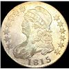 Image 1 : 1815/2 Capped Bust Half Dollar CLOSELY UNCIRCULATED