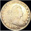 Image 1 : 1806 Draped Bust Half Dollar UNCIRCULATED +