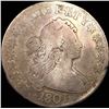 Image 1 : 1801 Draped Bust Half Dollar UNCIRCULATED +
