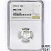 Image 1 : 1944-D Mercury Silver Dime NGC MS67 FB