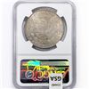 Image 2 : 1900 Morgan Silver Dollar NGC MS65